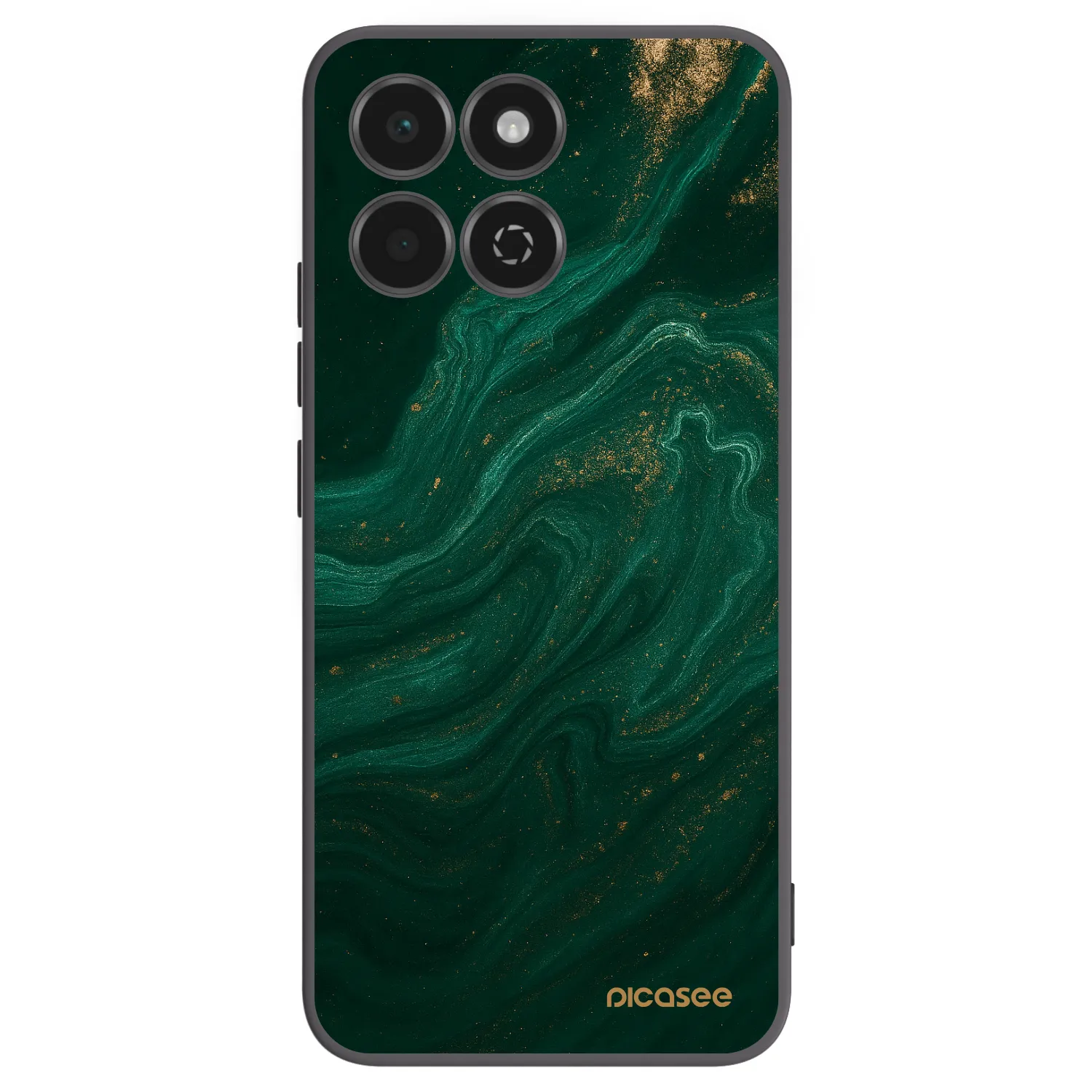 Picasee silikonski črni ovitek za Honor 200 Smart 5G - Green