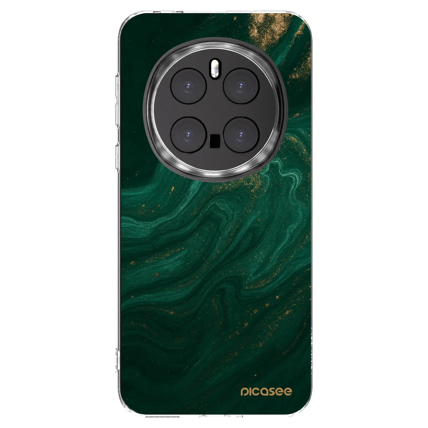 Picasee silikonski prozorni ovitek za Honor Magic7 Pro 5G - Green
