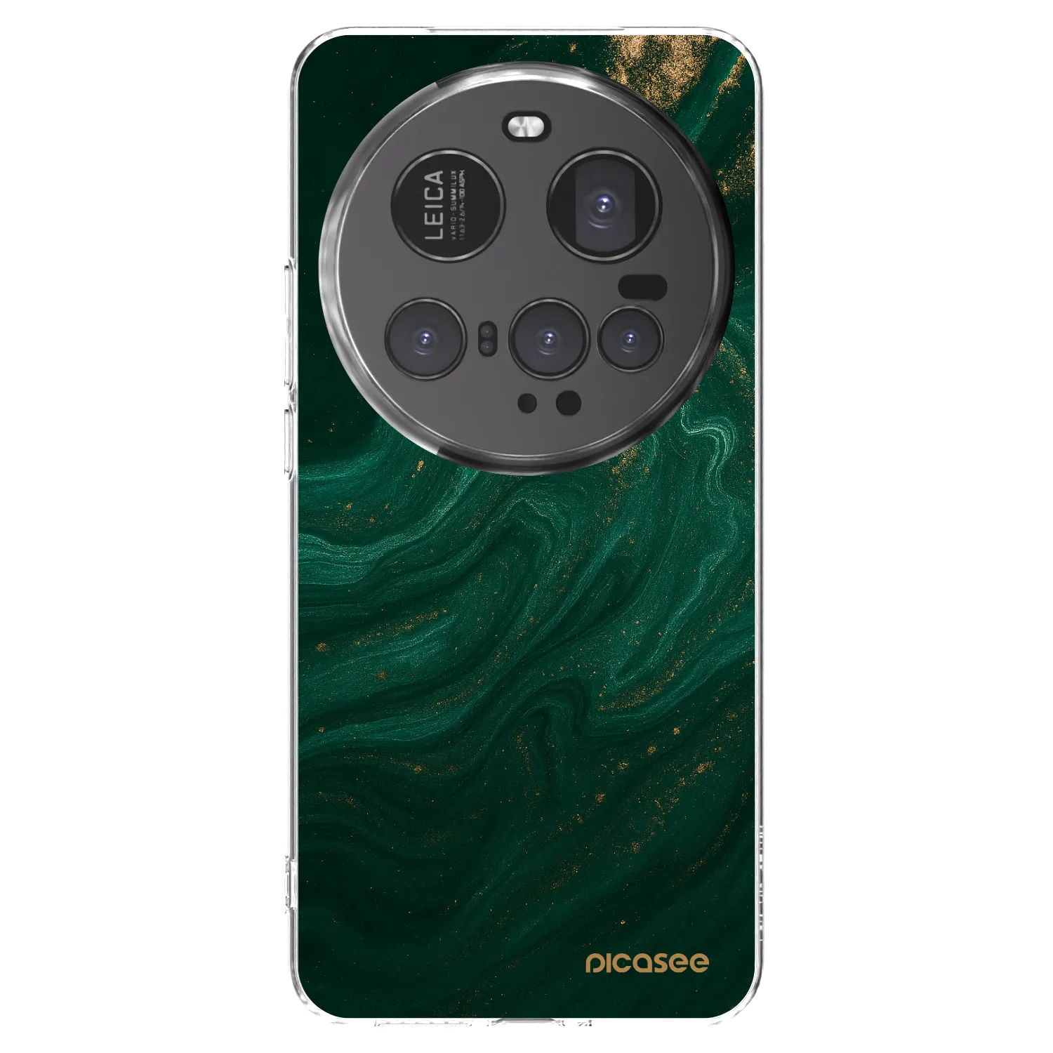 Picasee silikonski prozorni ovitek za Xiaomi 15 Ultra - Green