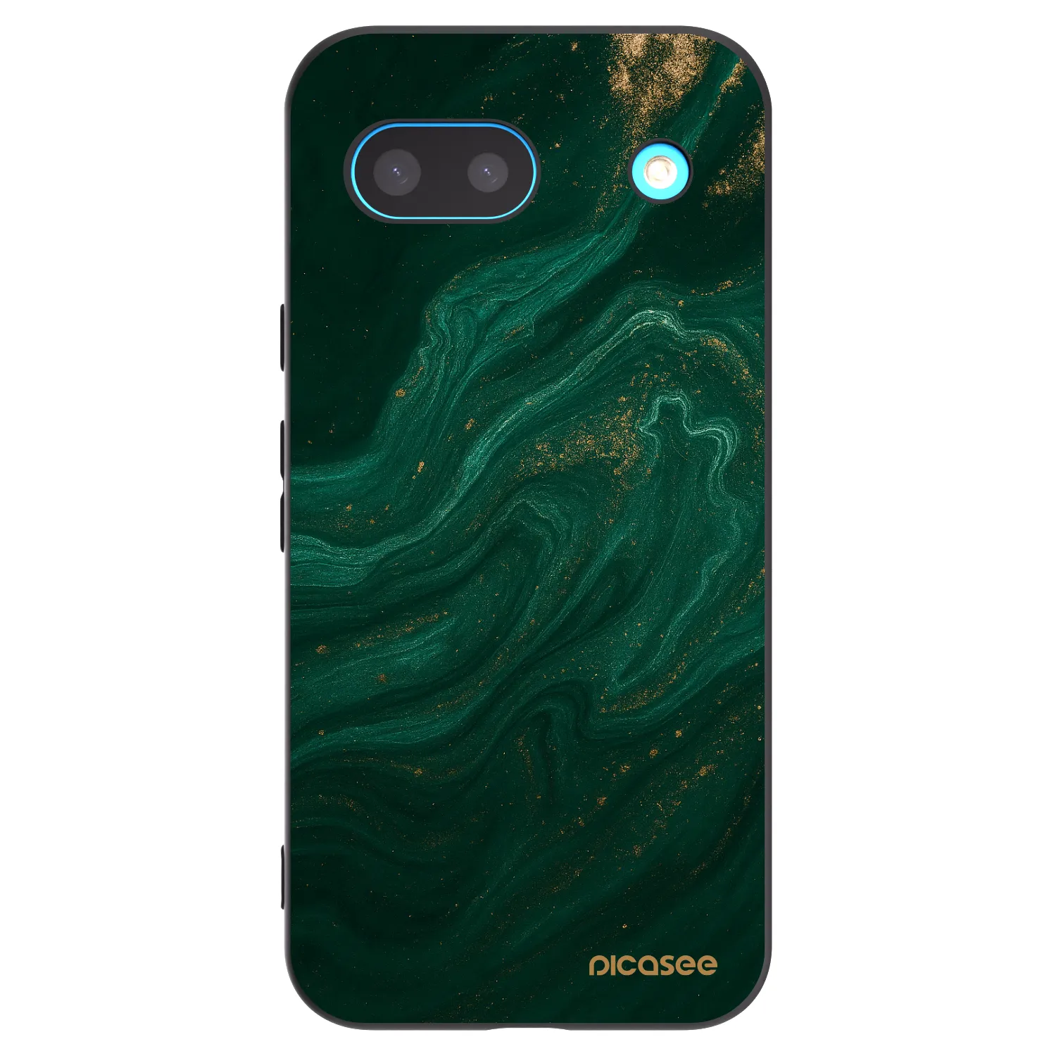 Picasee silikonski črni ovitek za Google Pixel 8 - Green
