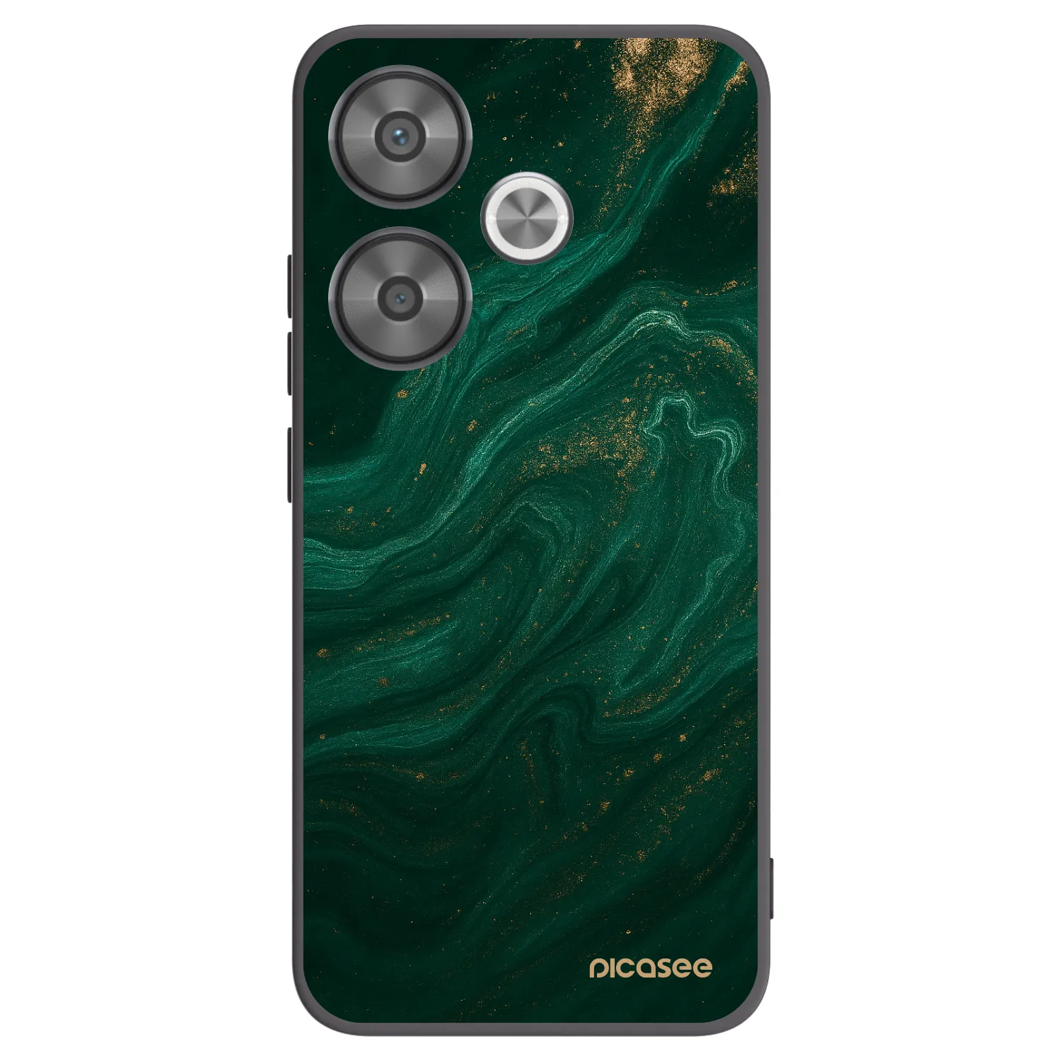 Picasee silikonski črni ovitek za Xiaomi Poco F6 - Green