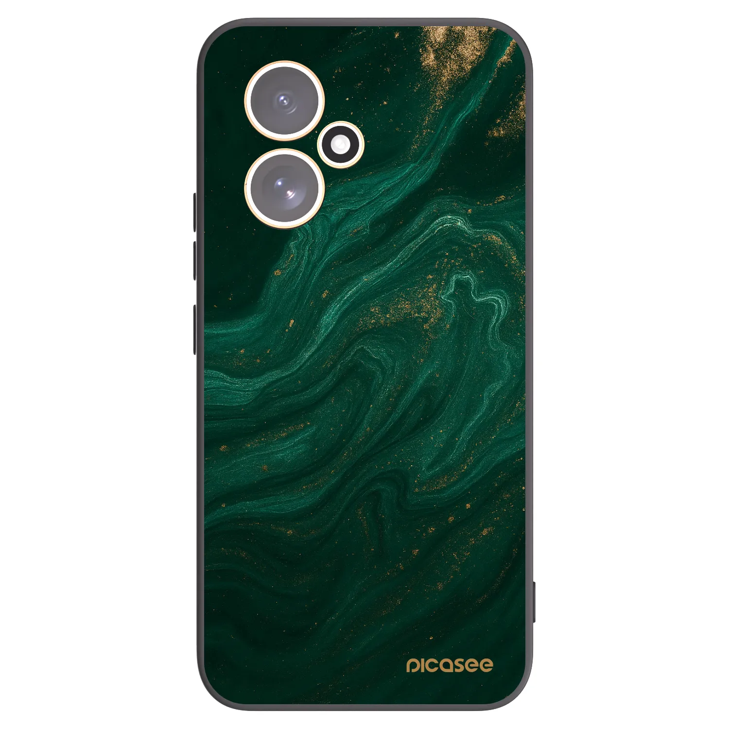 Picasee silikonski črni ovitek za Honor 400 5G - Green