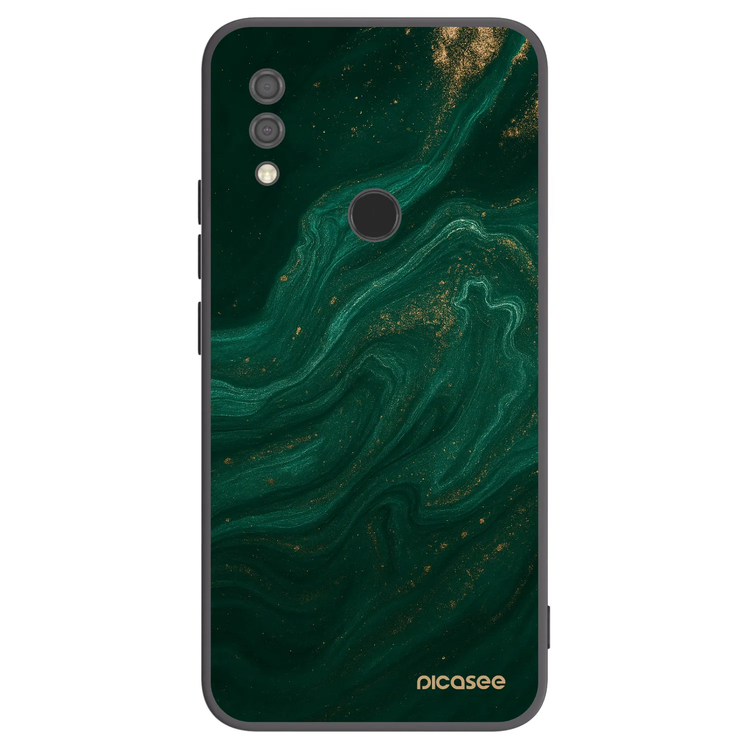 Picasee silikonski črni ovitek za Xiaomi Redmi 7 - Green