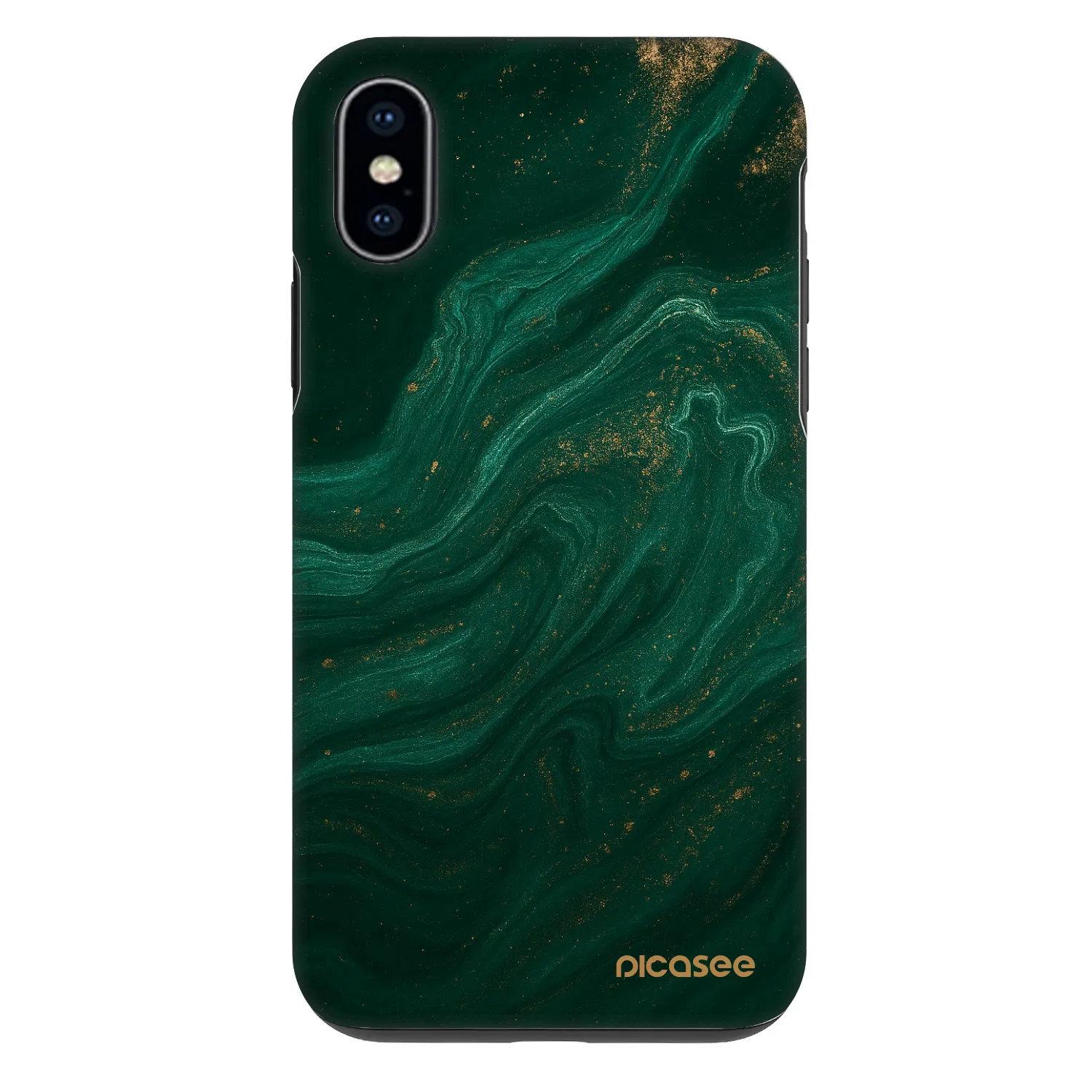 Picasee Fashion Case za Apple iPhone X/XS - Green
