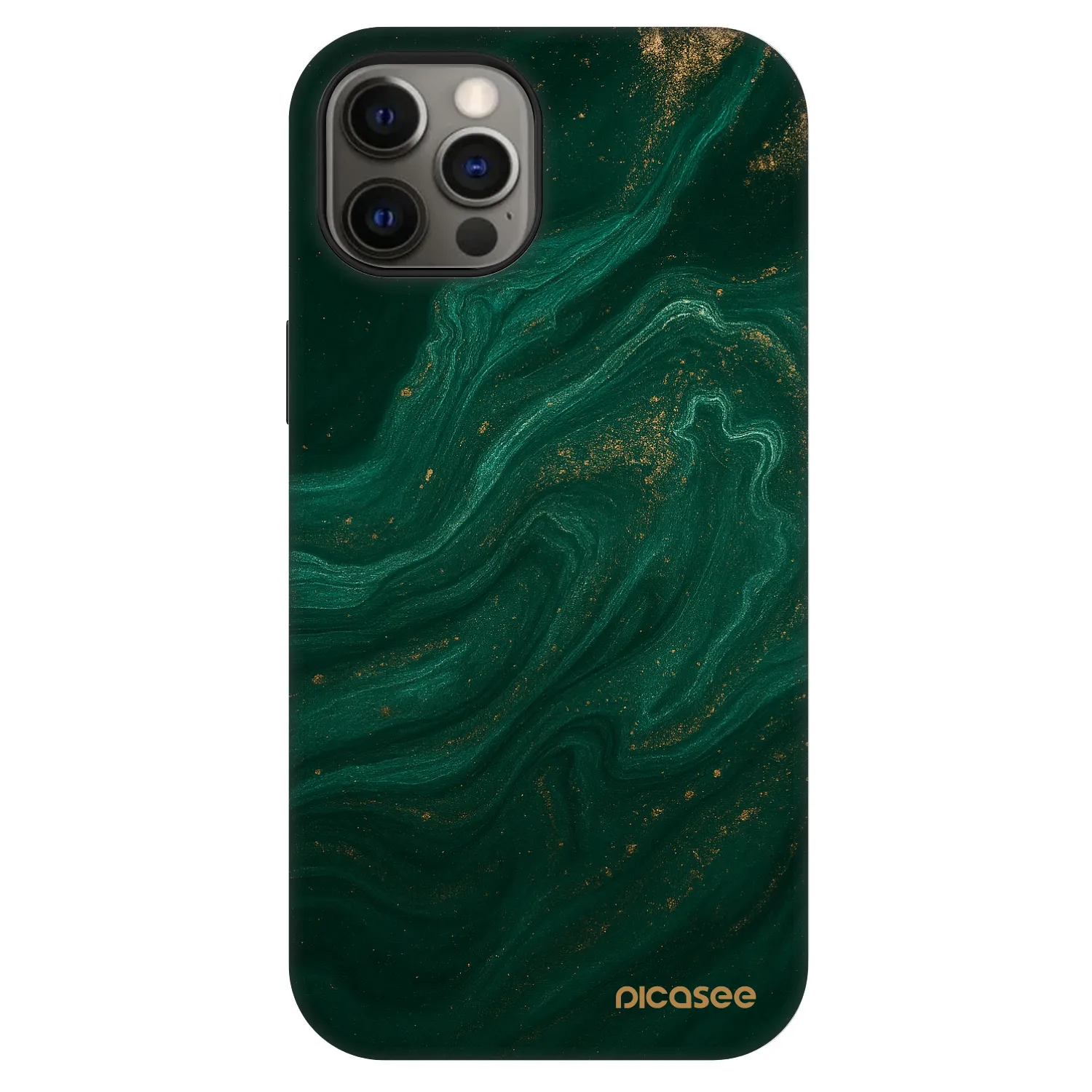Picasee Fashion Case MagSafe za Apple iPhone 12 Pro - Green