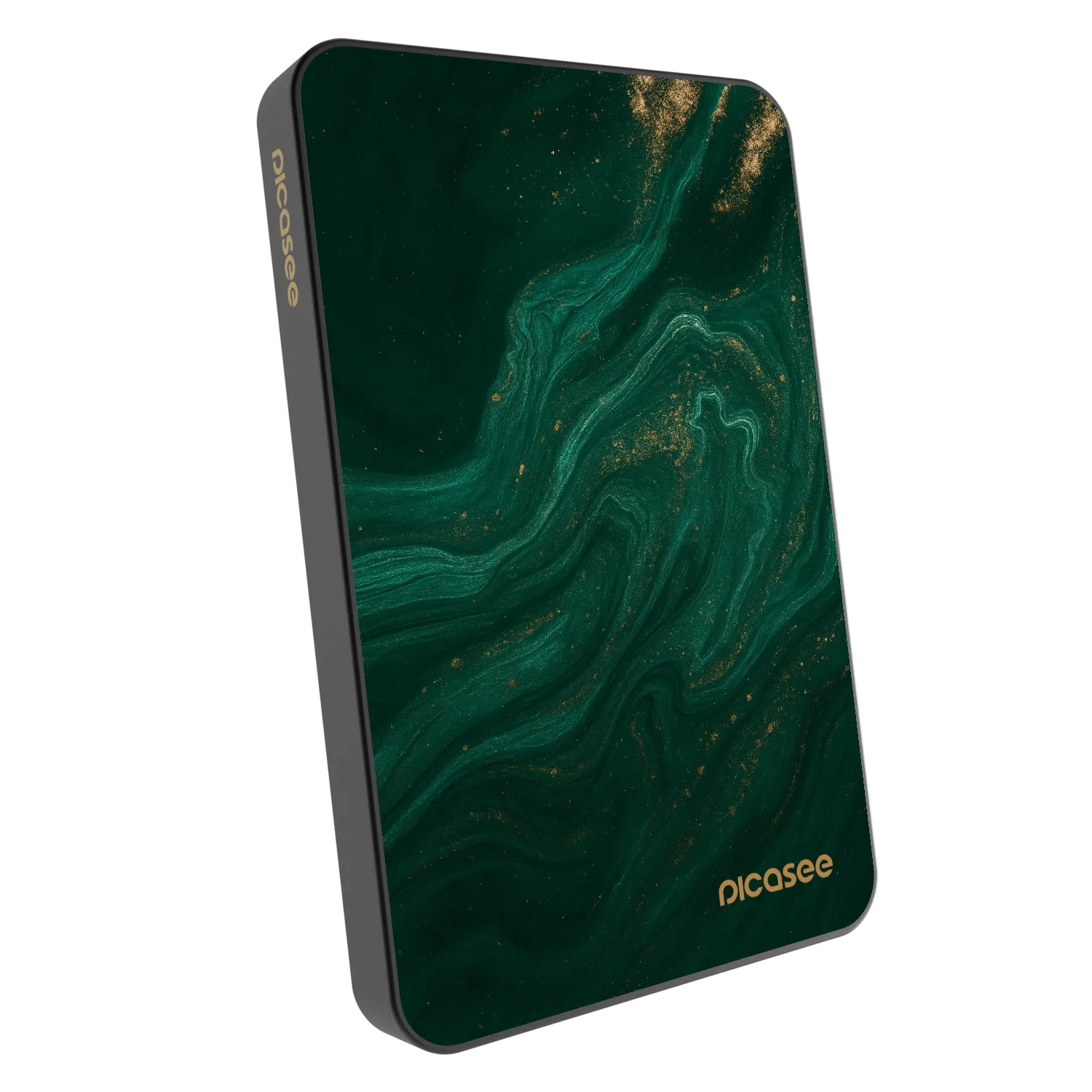 Picasee Prenosna baterija z MagSafe 5 000 mAh Siva - Green