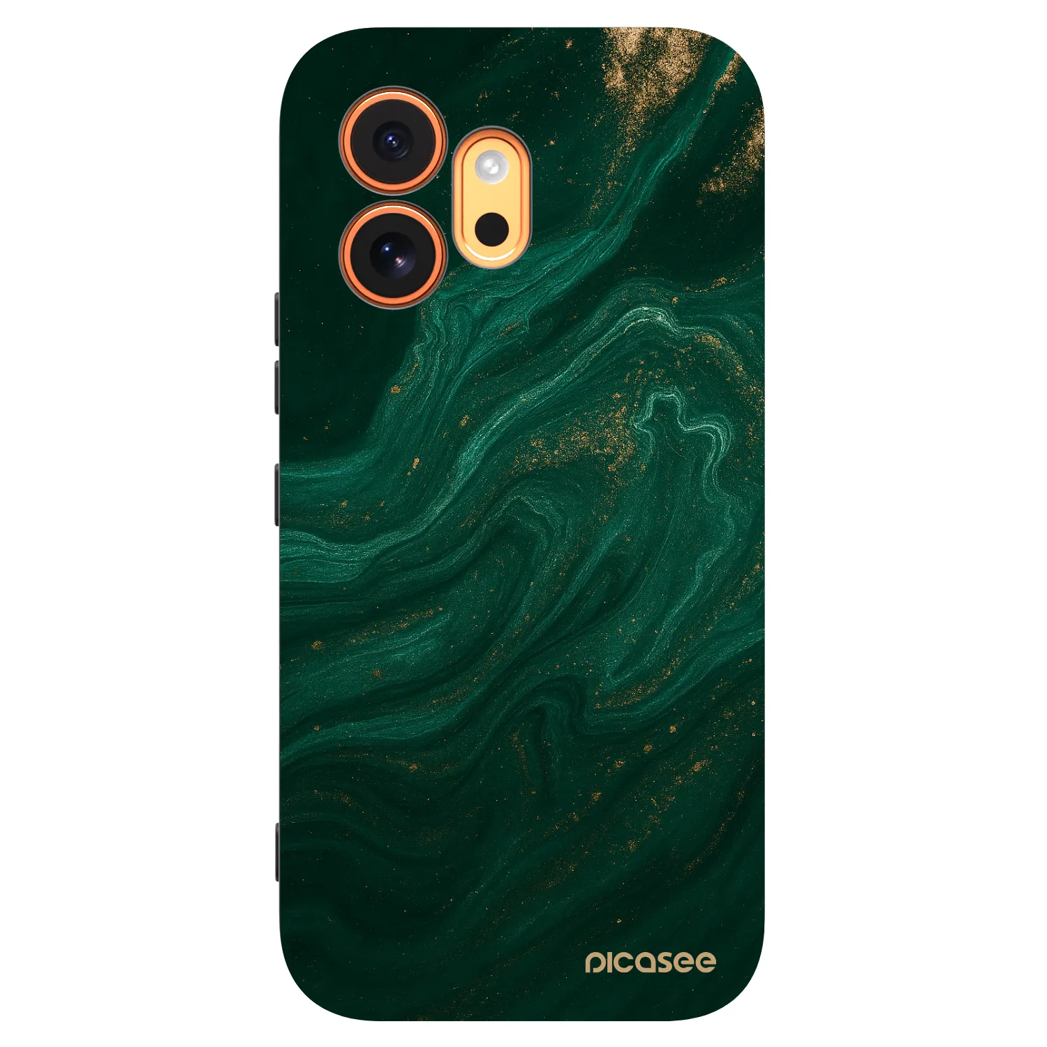 Picasee silikonski črni ovitek za Honor 600 - Green