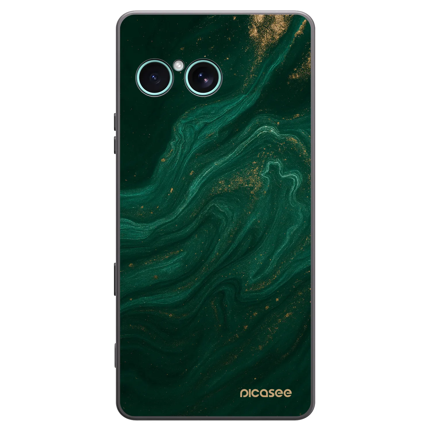 Picasee silikonski črni ovitek za Sony Xperia 10 VII - Green