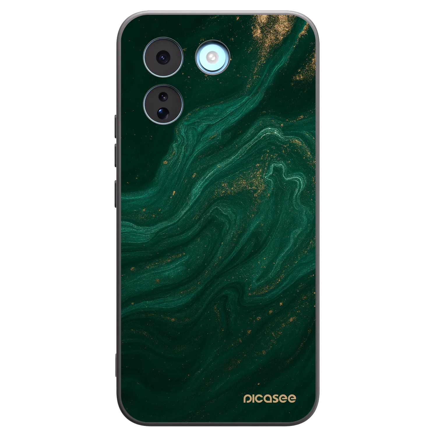 Picasee silikonski črni ovitek za Xiaomi Redmi Note 17 Pro MAX 5G - Green