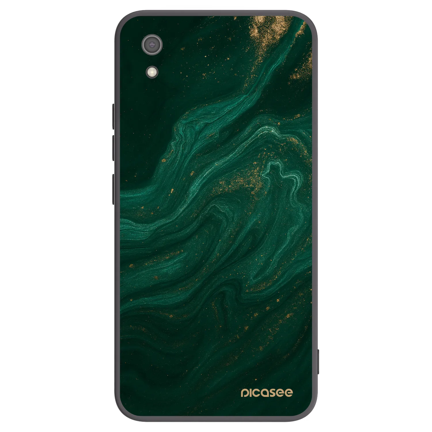 Picasee silikonski črni ovitek za Xiaomi Redmi 7A - Green