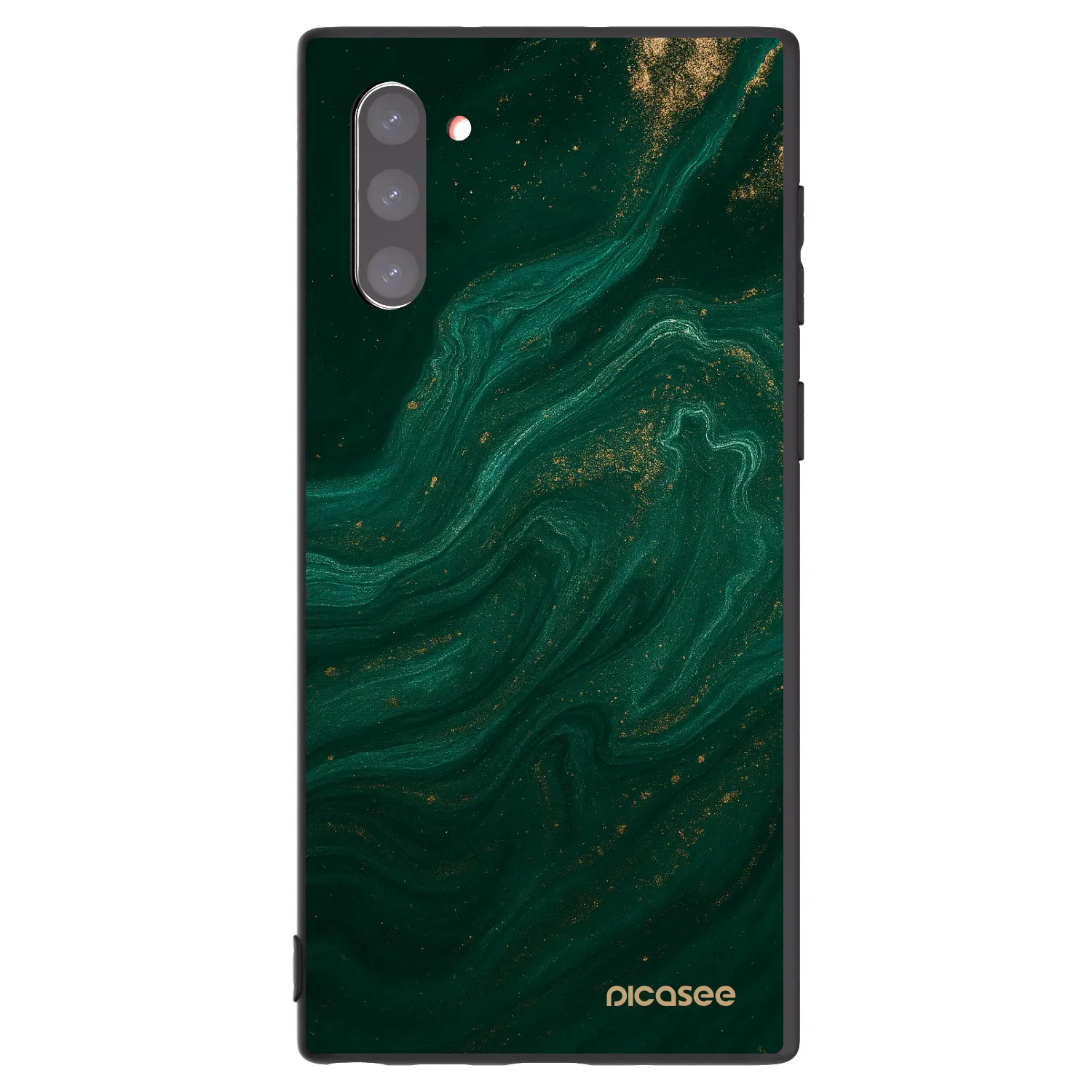 Picasee silikonski črni ovitek za Samsung Galaxy Note 10 N970F - Green