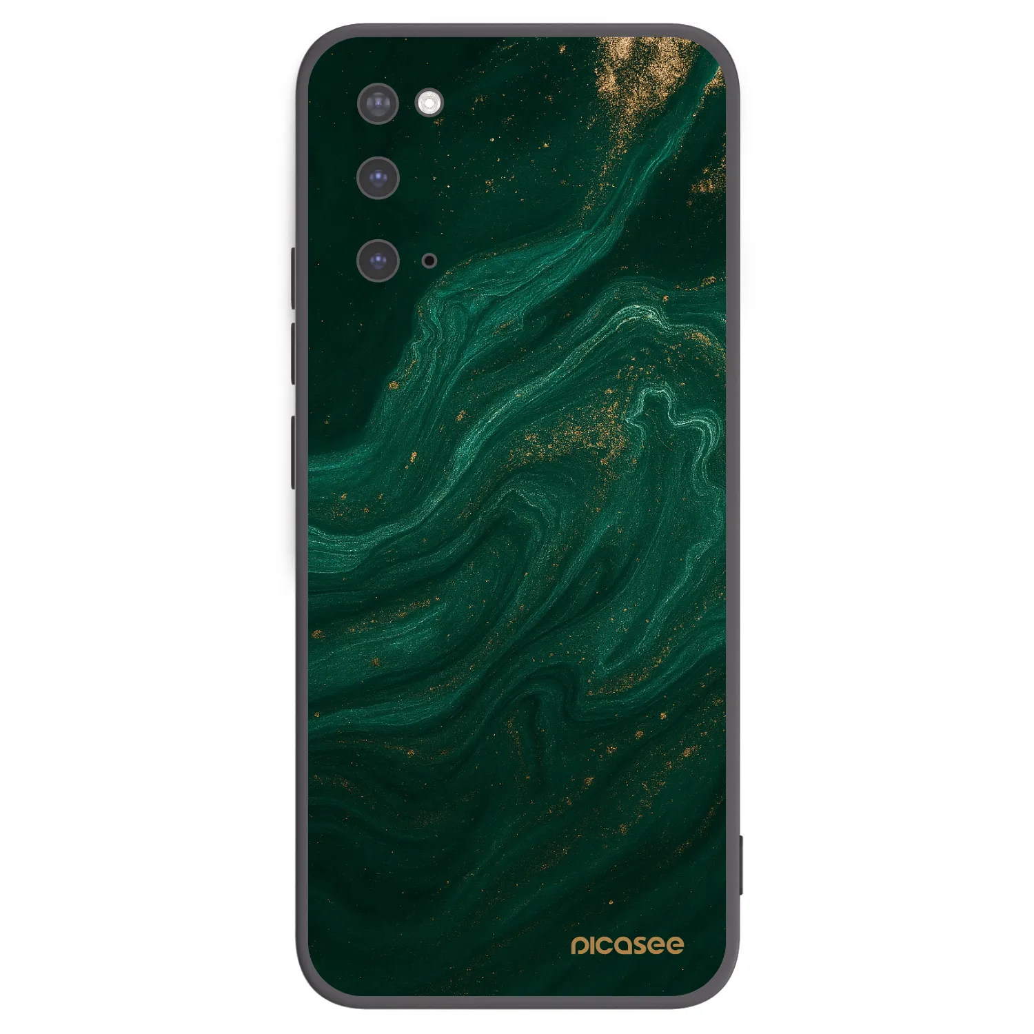 Picasee silikonski črni ovitek za Samsung Galaxy S20 G980F - Green