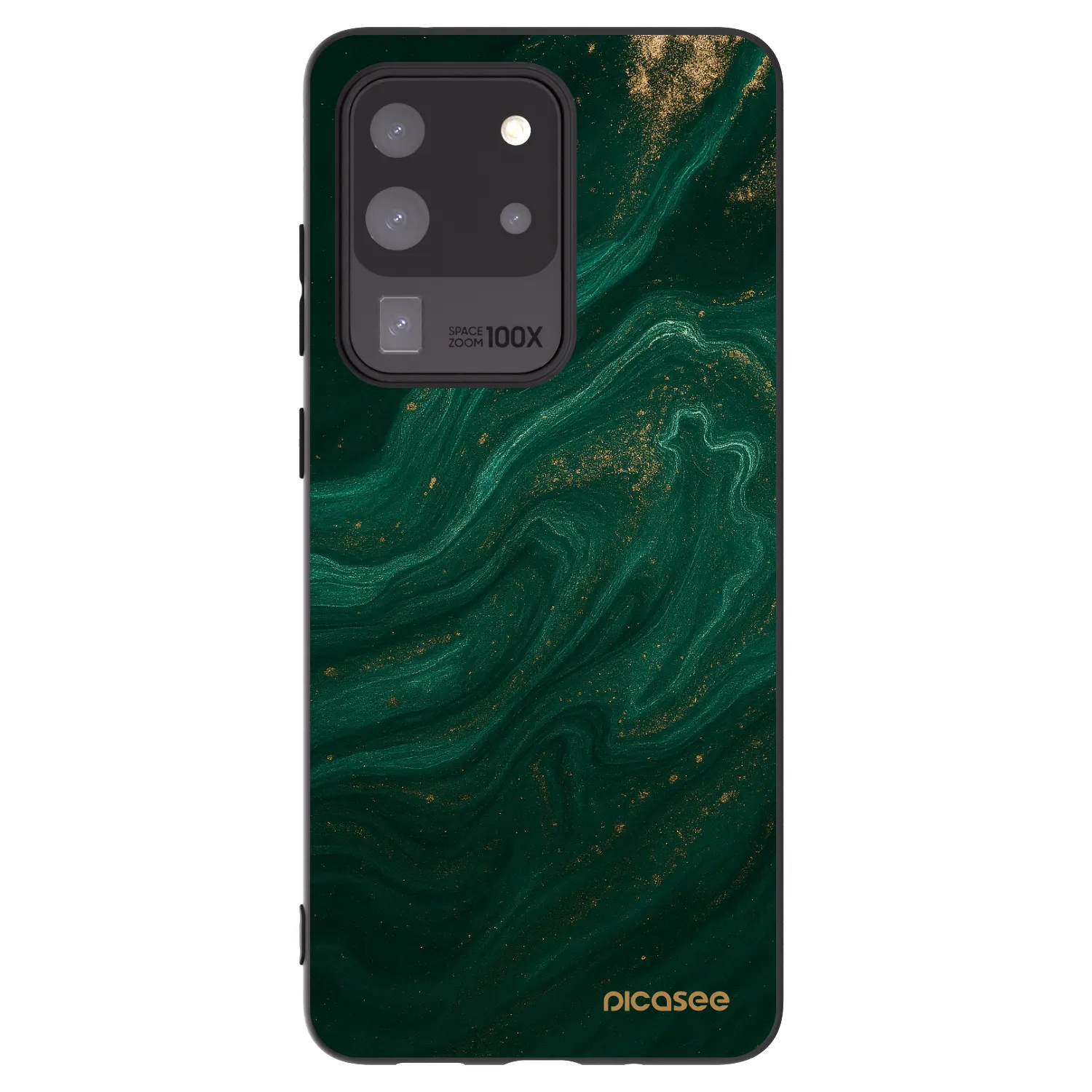 Picasee silikonski črni ovitek za Samsung Galaxy S20 Ultra 5G G988F - Green