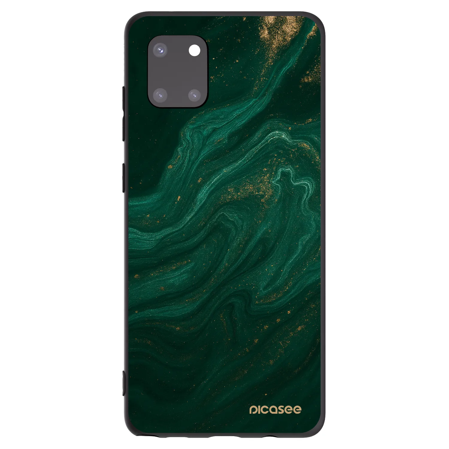 Picasee silikonski črni ovitek za Samsung Galaxy Note 10 Lite N770F - Green
