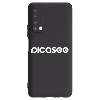 Picasee silikonski črni ovitek za Huawei P Smart 2021 - Picasee - new logo - white