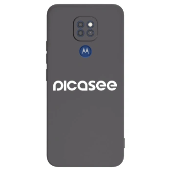 Ovitek za Motorola Moto G9 Play - Picasee - new logo - white