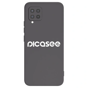 Picasee silikonski črni ovitek za Samsung Galaxy A42 A426B - Picasee - new logo - white