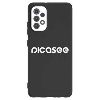 Picasee silikonski črni ovitek za Samsung Galaxy A32 5G A326B - Picasee - new logo - white