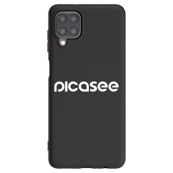 Picasee silikonski črni ovitek za Samsung Galaxy M12 M127F - Picasee - new logo - white