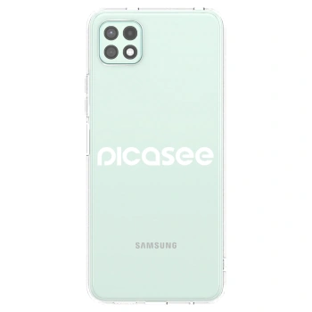 Picasee silikonski prozorni ovitek za Samsung Galaxy A22 A226B 5G - Picasee - new logo - white