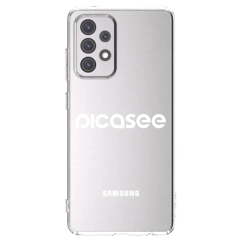 Picasee silikonski prozorni ovitek za Samsung Galaxy A52s 5G A528B - Picasee - new logo - white