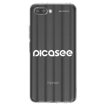 Ovitek za Honor 10 - Picasee - new logo - white