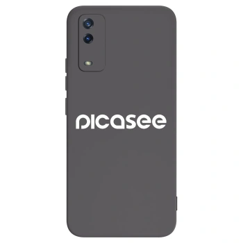 Picasee silikonski črni ovitek za Vivo Y11s - Picasee - new logo - white