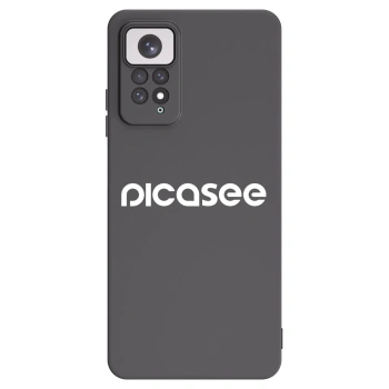 Picasee silikonski črni ovitek za Xiaomi Redmi Note 11 - Picasee - new logo - white