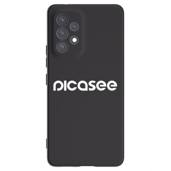 Picasee silikonski črni ovitek za Samsung Galaxy A53 5G A536 - Picasee - new logo - white