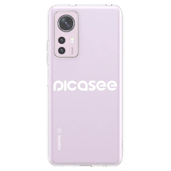 Picasee silikonski prozorni ovitek za Xiaomi 12 - Picasee - new logo - white