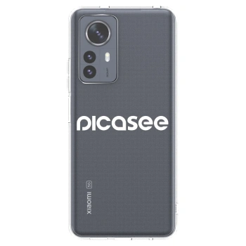 Picasee silikonski prozorni ovitek za Xiaomi 12 Pro - Picasee - new logo - white