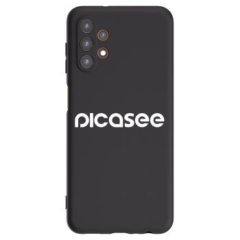 Picasee silikonski črni ovitek za Samsung Galaxy A13 4G A135 - Picasee - new logo - white