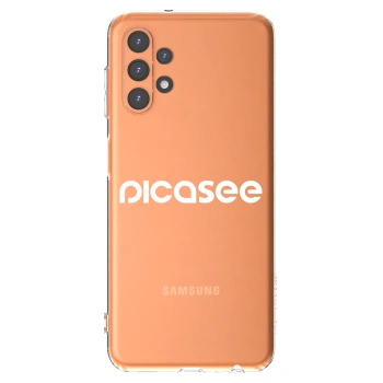 Picasee silikonski prozorni ovitek za Samsung Galaxy A13 4G A135 - Picasee - new logo - white