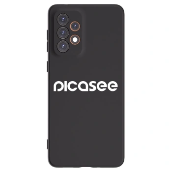 Picasee silikonski črni ovitek za Samsung Galaxy A33 5G A336 - Picasee - new logo - white