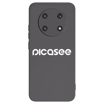 Picasee silikonski črni ovitek za Honor Magic4 Lite 5G - Picasee - new logo - white