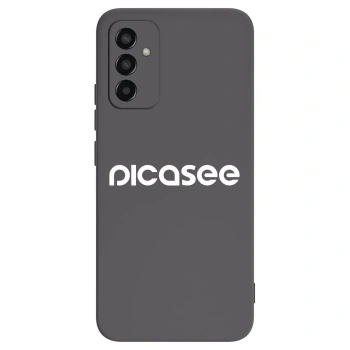 Picasee silikonski črni ovitek za Samsung Galaxy M13 M135F - Picasee - new logo - white