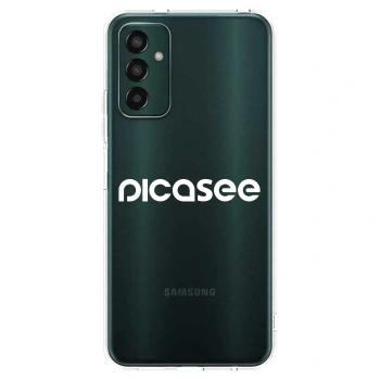 Picasee silikonski prozorni ovitek za Samsung Galaxy M13 M135F - Picasee - new logo - white