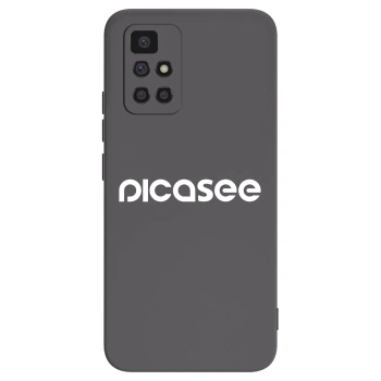 Picasee silikonski črni ovitek za Xiaomi Redmi 10 (2022) - Picasee - new logo - white