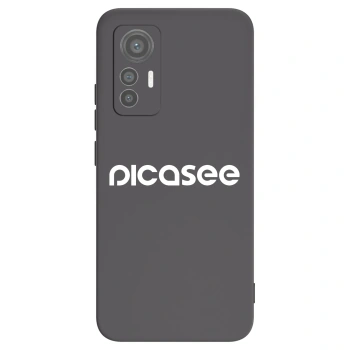 Picasee silikonski črni ovitek za Xiaomi 12 Lite - Picasee - new logo - white