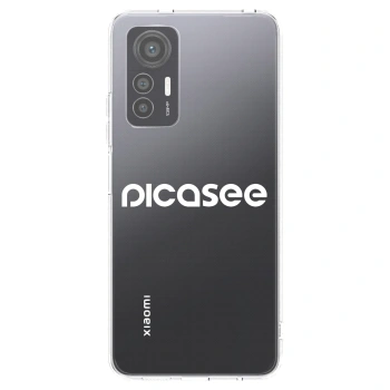 Picasee silikonski prozorni ovitek za Xiaomi 12 Lite - Picasee - new logo - white