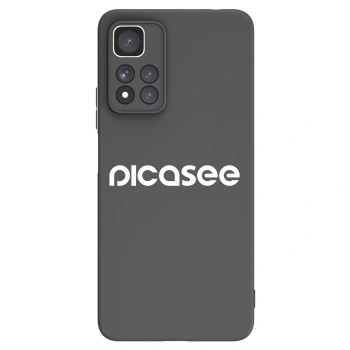 Picasee silikonski črni ovitek za Xiaomi Redmi Note 11 Pro+ 5G - Picasee - new logo - white