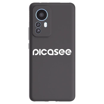 Picasee silikonski črni ovitek za Xiaomi 12T Pro - Picasee - new logo - white