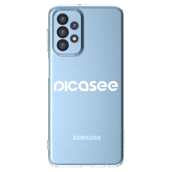 Picasee silikonski prozorni ovitek za Samsung Galaxy A23 A235F 4G - Picasee - new logo - white