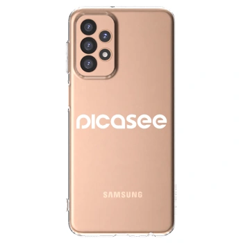 Picasee silikonski prozorni ovitek za Samsung Galaxy A23 A236B 5G - Picasee - new logo - white