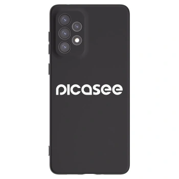 Picasee silikonski črni ovitek za Samsung Galaxy A73 5G - Picasee - new logo - white