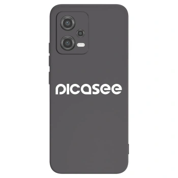 Picasee silikonski črni ovitek za Xiaomi Poco X5 - Picasee - new logo - white