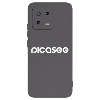 Picasee silikonski črni ovitek za Xiaomi 13 Pro - Picasee - new logo - white
