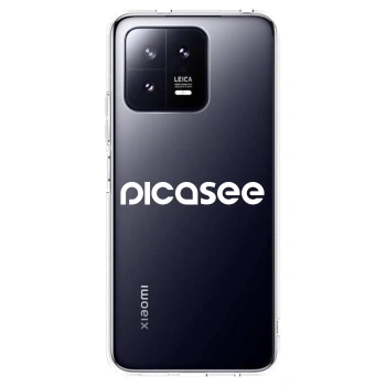 Picasee silikonski prozorni ovitek za Xiaomi 13 Pro - Picasee - new logo - white