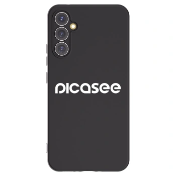 Picasee silikonski črni ovitek za Samsung Galaxy A34 5G A346B - Picasee - new logo - white