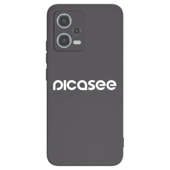 Picasee silikonski črni ovitek za Xiaomi Redmi Note 12 5G - Picasee - new logo - white